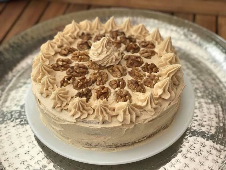 Kaffee Walnuss kuchen1