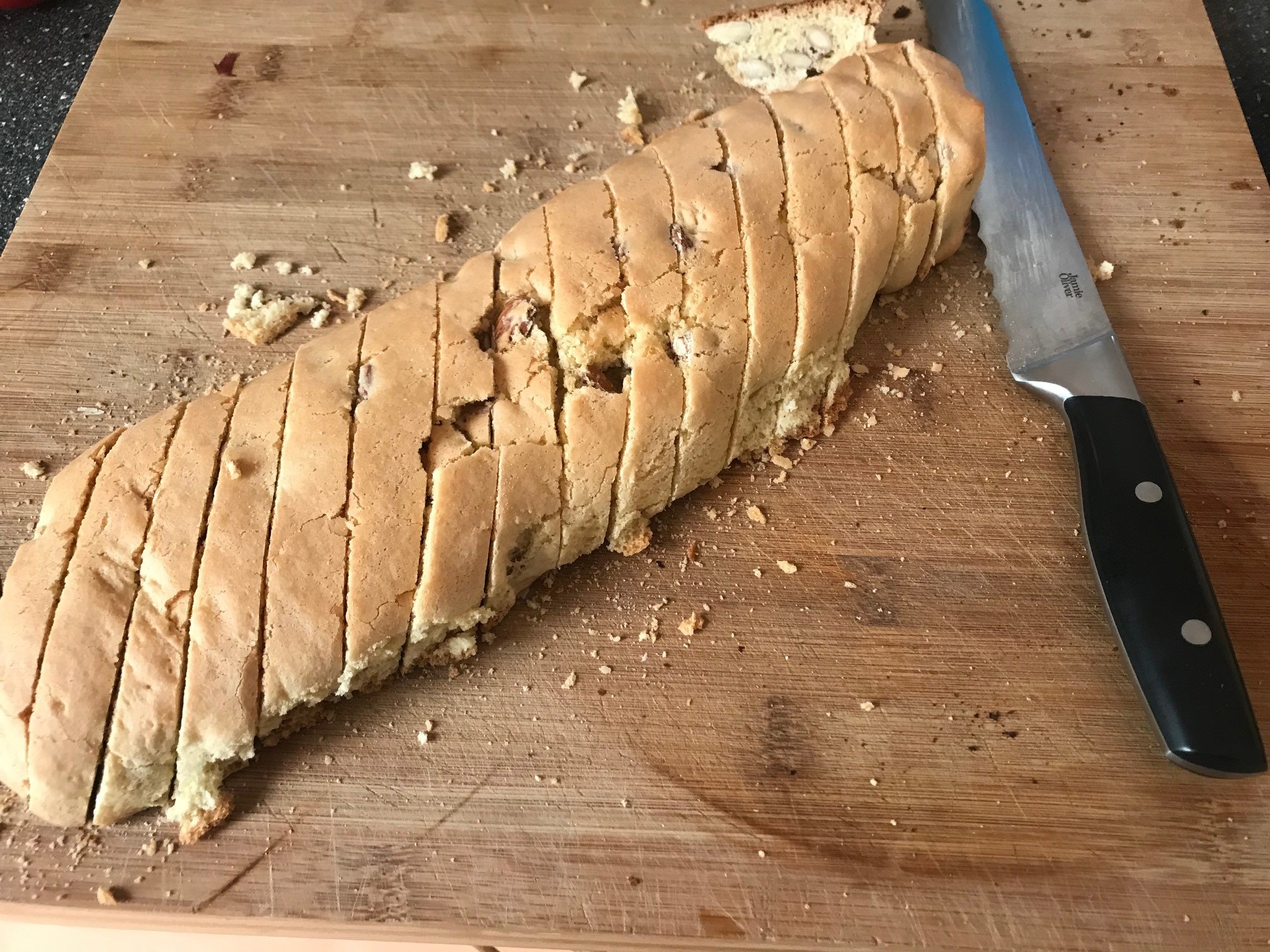 Cantucci Geschnitten